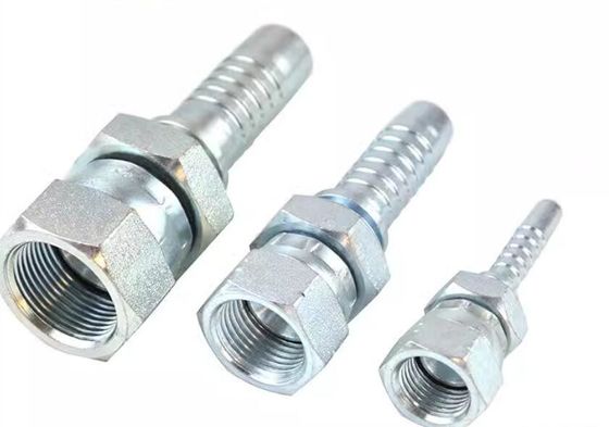Raccordo per tubo flessibile con flangia standard Jic Bsp metrico SAE Parker con pressatura idraulica