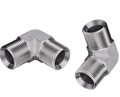 SAE Maschio fili Fittings gomito idraulico 1b9 acciaio al carbonio per sistema idraulico durevole