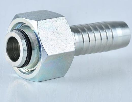 Acciaio inossidabile al carbonio 20411 DIN Metrica Femminile 24 gradi cono O-anello Tipo leggero tubo idraulico tubo di tubo di tubo di connettore di giunto