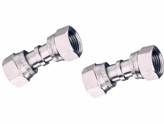 JIC in acciaio inossidabile Adaptatori femminili per linee di tubi di escavatori idraulici