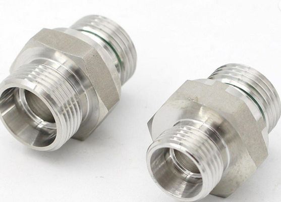 Acciaio inossidabile 1CB filettato capezzolo standard metrico maschio tubo di tubatura adattatore tubo idraulico