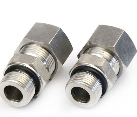 Adaptatore idraulico per tubi in acciaio inossidabile standard JIS Bsp Adaptatore metrico per industria