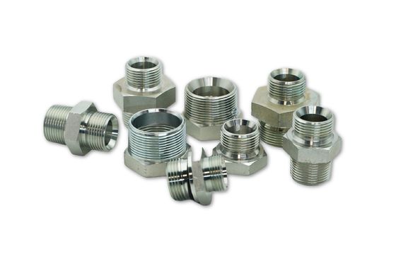Swagelok OEM ODM Fittings per tubi di tipo morso con campioni di acciaio al carbonio medio US 6.6/piece