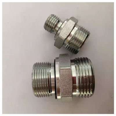 Fogli galvanizzati DIN tipo di morso Metrico End di filo con O-ring ISO 6149 da OEM