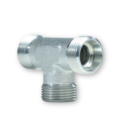 6000 Psi NPT Maschio Swagelok Bite Tipo Fittings Tube Equal Tee per sistemi ad alta pressione