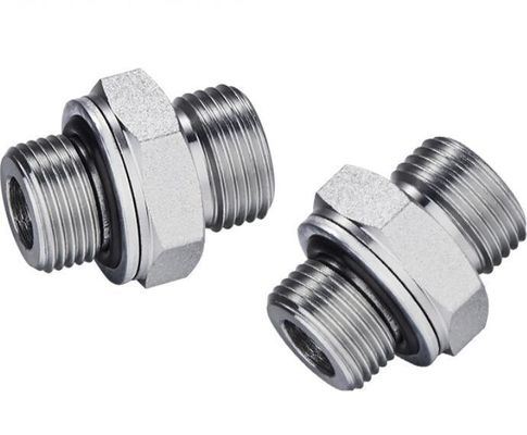 Fittings per tubi OEM DIN Bsp End di filo con sigillo O-ring 1cg Adaptore idraulico