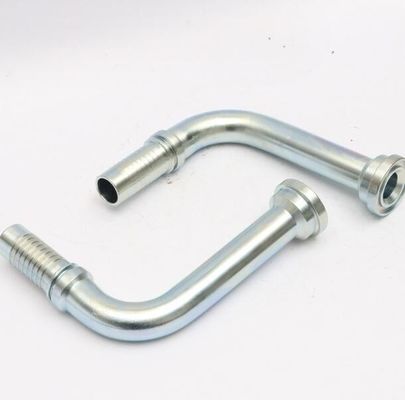 Flancheria del tubo idraulico ad alta temperatura SAE 87391-12-12 Swaged Hose Fitting 3000 Psi