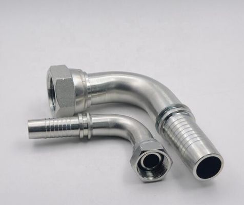 Fittings per tubi idraulici a 90 gradi Bsp femminile a 60 gradi cono per il collegamento di condotte