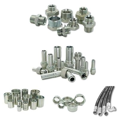 OEM in acciaio inossidabile Fitting tubo idraulico resistente Fitting tubo idraulico assemblaggio ferrule Noce