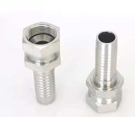 Fittings per tubi idraulici femminili Jic Fittings per tubi idraulici doppi hex Jic riutilizzabili