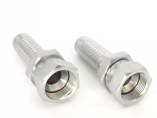 Fittings per tubi idraulici femminili Jic Fittings per tubi idraulici doppi hex Jic riutilizzabili