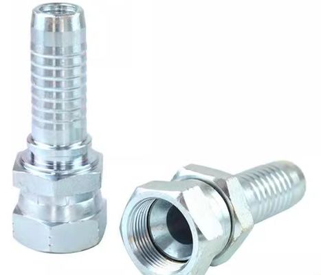 Lunga durata di vita vantaggio Jic Fittings idraulici Adaptatori in acciaio inossidabile