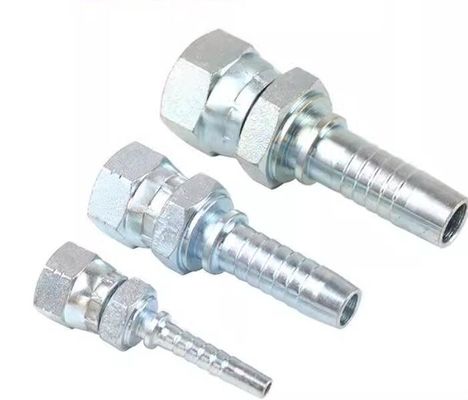 Jic Standard Thread Female 37° Cone Straight Hydraulic Reusable Hose Fitting