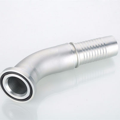 SAE Standard 87341 Flancia idraulica forgiata e galvanizzata con montatura a 45 gradi 3000 psi
