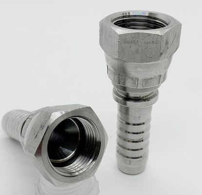 Connessione femminile PT NPT Bsp Jic Acciaio inossidabile Fittings di tubi idraulici flessibili 26711