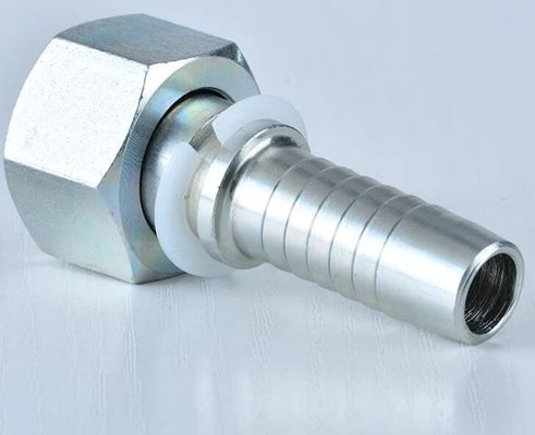Acciaio inossidabile al carbonio 20411 DIN Metrica Femminile 24 gradi cono O-anello Tipo leggero tubo idraulico tubo di tubo di tubo di connettore di giunto
