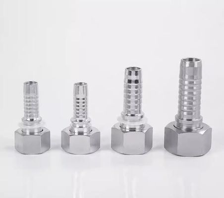 20411 Fittings idraulici maschili di acciaio al carbonio a pressione NPT Maschili a NPT Fittings femminili