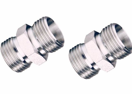 JIC in acciaio inossidabile Adaptatori femminili per linee di tubi di escavatori idraulici