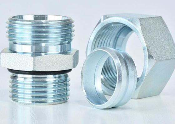 Metrica standard maschio di connessione rettilineo rotante dado tubo idraulico 1CM-WD. 1DM-WD