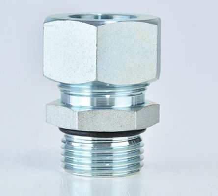 Metrica standard maschio di connessione rettilineo rotante dado tubo idraulico 1CM-WD. 1DM-WD