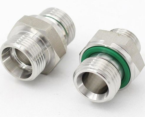 Adaptatore idraulico per tubi in acciaio inossidabile standard JIS Bsp Adaptatore metrico per industria