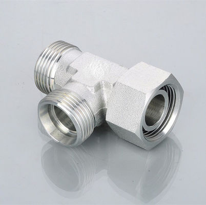 Fittings per tee a foglia galvanizzata idraulica con dadi girevoli e testa esagonale Cc-W CD-W