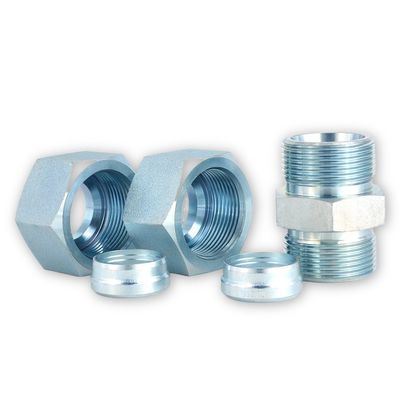 Adaptatore idraulico di tipo di tubo a morso metrico maschio a montatura retta 1c/1d con standard DIN