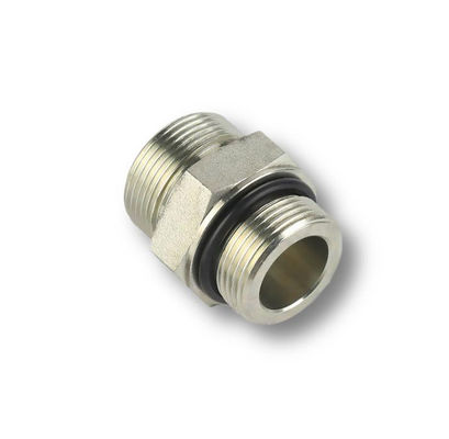 Distribuitore di adattatori per tubi idraulici con filo maschio con sigillo O-ring