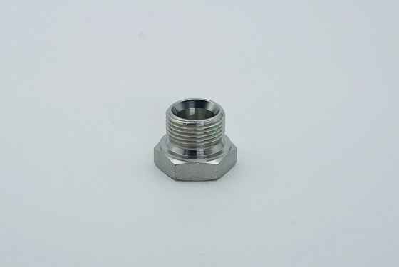 Piastra galvanizzata Adaptore di connessione maschile Fitture di tubo BSPT Plug esatto per 4t-Sp idraulico