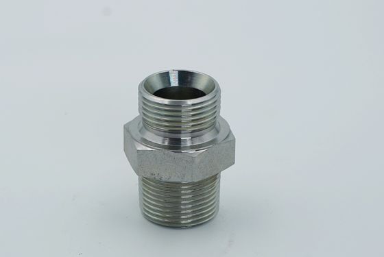 GB Standard BSPP Jic Ors Orfs Metric SAE Acciaio al carbonio Acciaio inossidabile Adaptore idraulico