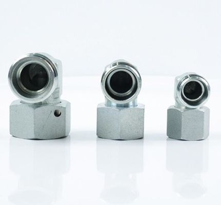 2c9 Fittings idraulici all'ingrosso Acciaio inossidabile Adaptatore gomito a 90 gradi Giratori maschili