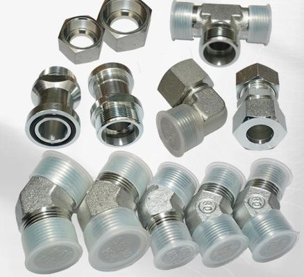 NPT/ Jic/ SAE/ Bsp/ Metric Hydraulic Tube Connectors Fittings 2C9 per fogli galvanizzati