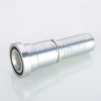 Adaptatore di tubi a testa rotonda ad alta pressione Fittings di tubi idraulici riutilizzabili Jic Bsp Metrico