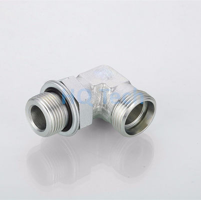Adaptatore di tubi a testa rotonda ad alta pressione Fittings di tubi idraulici riutilizzabili Jic Bsp Metrico