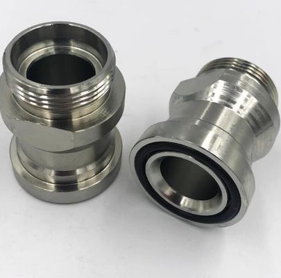 Articulazioni idrauliche Adaptatori di tubi Inossidabile al carbonio per Bsp NPT Jic Thread Tube Connectors
