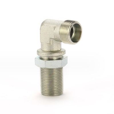 Fittings di paratia a gomito a 90 gradi OEM 6c9 DIN Tipo di morso Tipo di testa rotonda