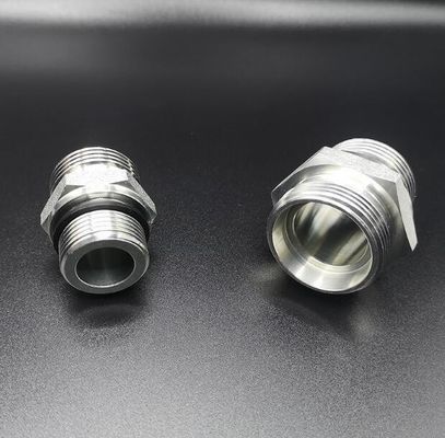1CB Fittings americani Acciaio al carbonio galvanizzato Metric Thread Bite Type Tube Fittings