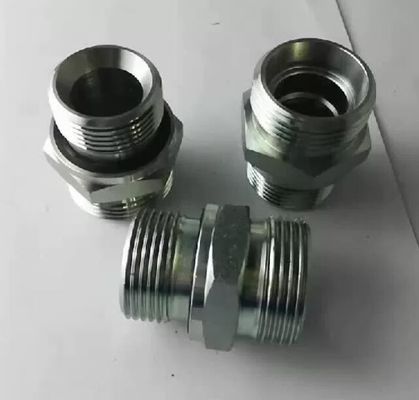 1CB Fittings americani Acciaio al carbonio galvanizzato Metric Thread Bite Type Tube Fittings