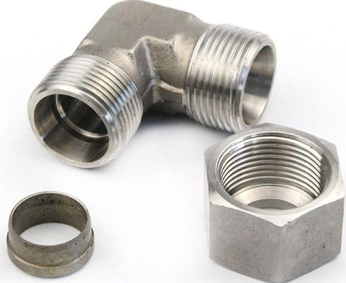 Liniere di condotta collegano raccordi idraulici gomito 1c9 1d9 Maschio connessione 90 gradi gomito