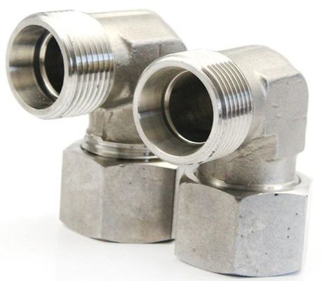 Valvola a sfera ad alta pressione 90 Elbow Adaptore idraulico per linee di condotta