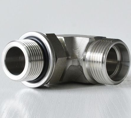 Liniere di condotta collegano Acciaio al carbonio Fittings idraulici gomito regolabile OEM accettato 1CG9