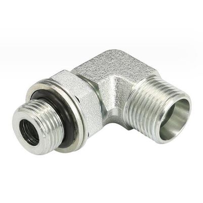 Acciaio al carbonio medio 90 gradi gomito giunto di transizione 1cg9 filo maschio accessori idraulici