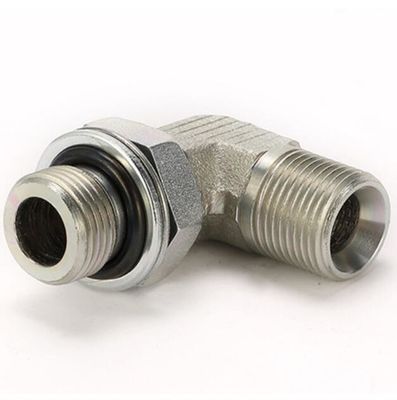 O-Ring in acciaio inossidabile sigillo faccia 90 gradi Unione 3/8 gomito adattamento dimensione personalizzata