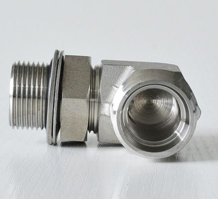 90 gradi gomito Bsp Thread Stud Ends per il collegamento di Parker idraulico tubo di montaggio