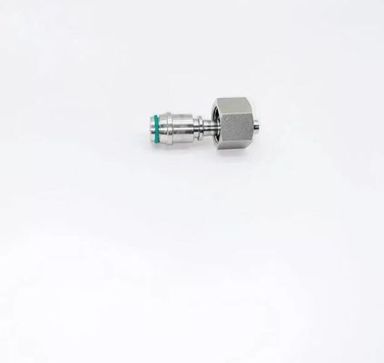 20411 Metrica Femminile 24 Cone O-Ring L. T. Diretto tubo idraulico tubo Ferrule Fittings fine