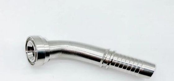 Acciaio idraulico Maschio Adaptore Flange Thread Hose Fitting 87641 con foglio galvanizzato