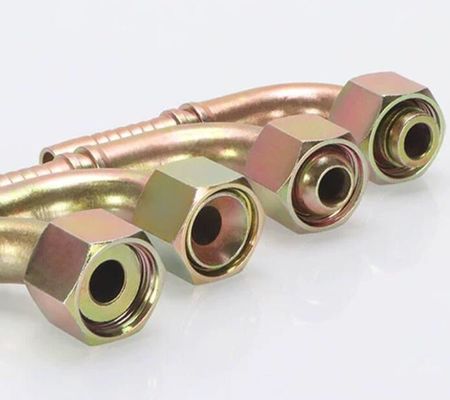 20491 Carbon/acciaio inossidabile tubo idraulico per la frenata Fitting femminile Metrica 24 sigillo conico Dkol