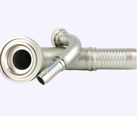 BSW Standard 1 Piece Hydraulic Hose Fittings 87391 per Jic in acciaio inossidabile femminile