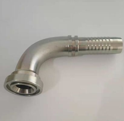 Foglio galvanizzato 3000 Psi Flange idraulica a un pezzo con montatura a 90 gradi