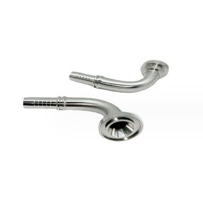 Flancheria del tubo idraulico ad alta temperatura SAE 87391-12-12 Swaged Hose Fitting 3000 Psi